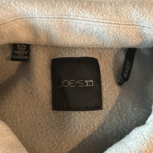 Soft Grey Shirt Jacket XL Joe’s Jeans - Picture 4 of 7